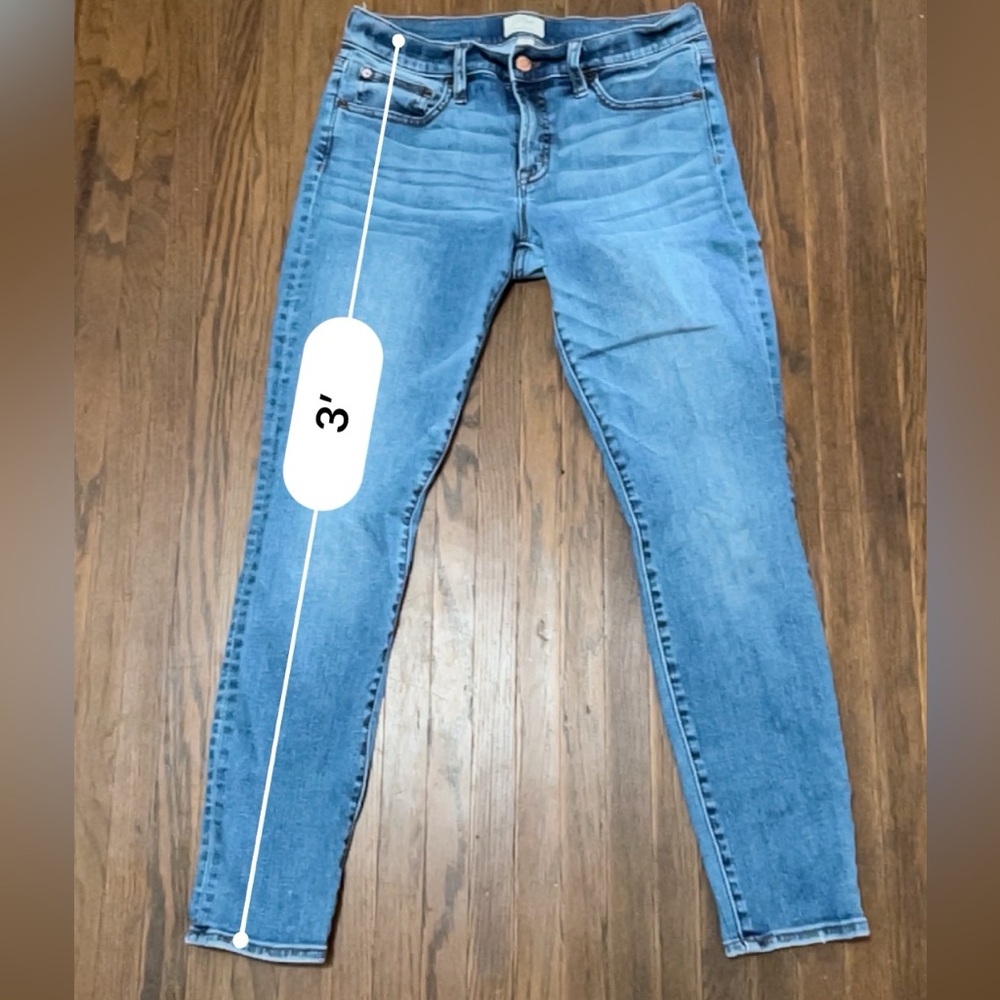 JCrew Toothpick Denim - Picture 3 of 6